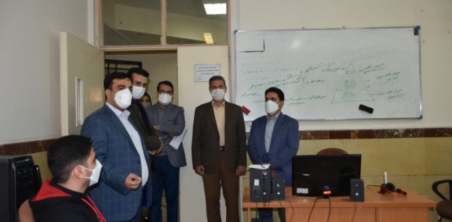 آیین بازگشایی کلاس های عملی دانشگاه جامع علمی کاربردی کرمانشاه