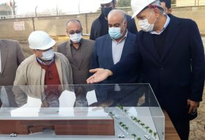 بازدید استاندار کرمانشاه از پروژه احداث ساختمان جدید اتاق بازرگانی