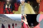نجات کوهنورد گرفتارشده در کوه‌های سورکال شهرستان کرمانشاه