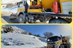 ۲۳ محور روستایی کرمانشاه همچنان مسدود است