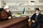 دیدار مدیرعامل جمعیت هلال احمر استان با امام جمعه اهل سنت کرمانشاه