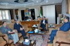 دیدار مدیر عامل شرکت برق منطقه ای غرب با استاندار کردستان