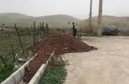 تخریب و انسداد کانال و معبر عمومی روستا با دخالت مستقیم آقای بخشدار؟!