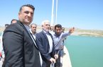 بازدید معاون وزیر نیرو از سد شرفشاه سومار