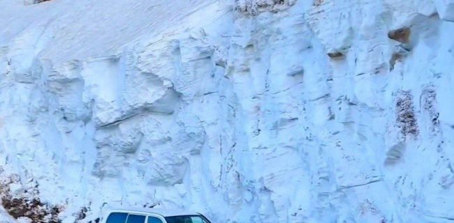 بازگشایی گردنه تته در پاوه بعد از پنج ماه