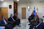 برگزاری جلسه سرپرست دفتر بازرسی استانداری با مدیر مخابرات کرمانشاه